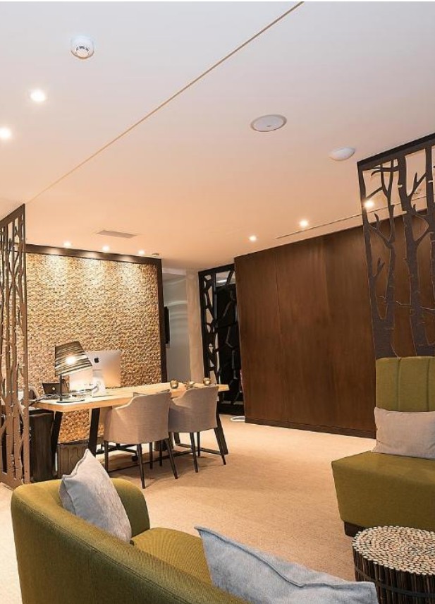 Lobby do OMID Boutique Hotel em Lisboa